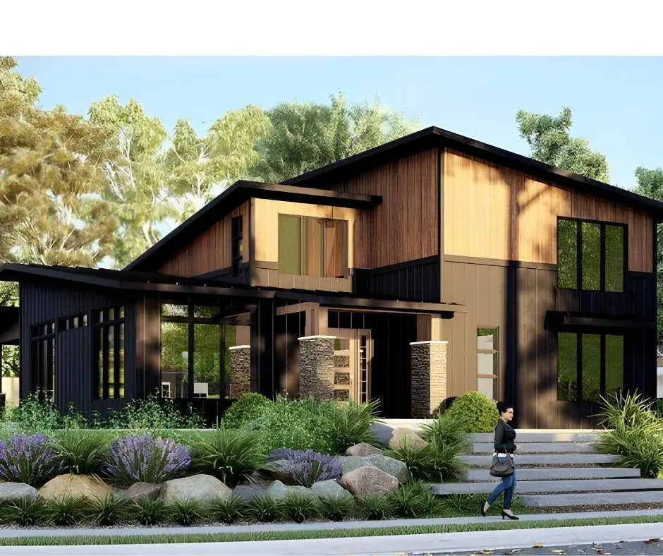 Steel house photo 7