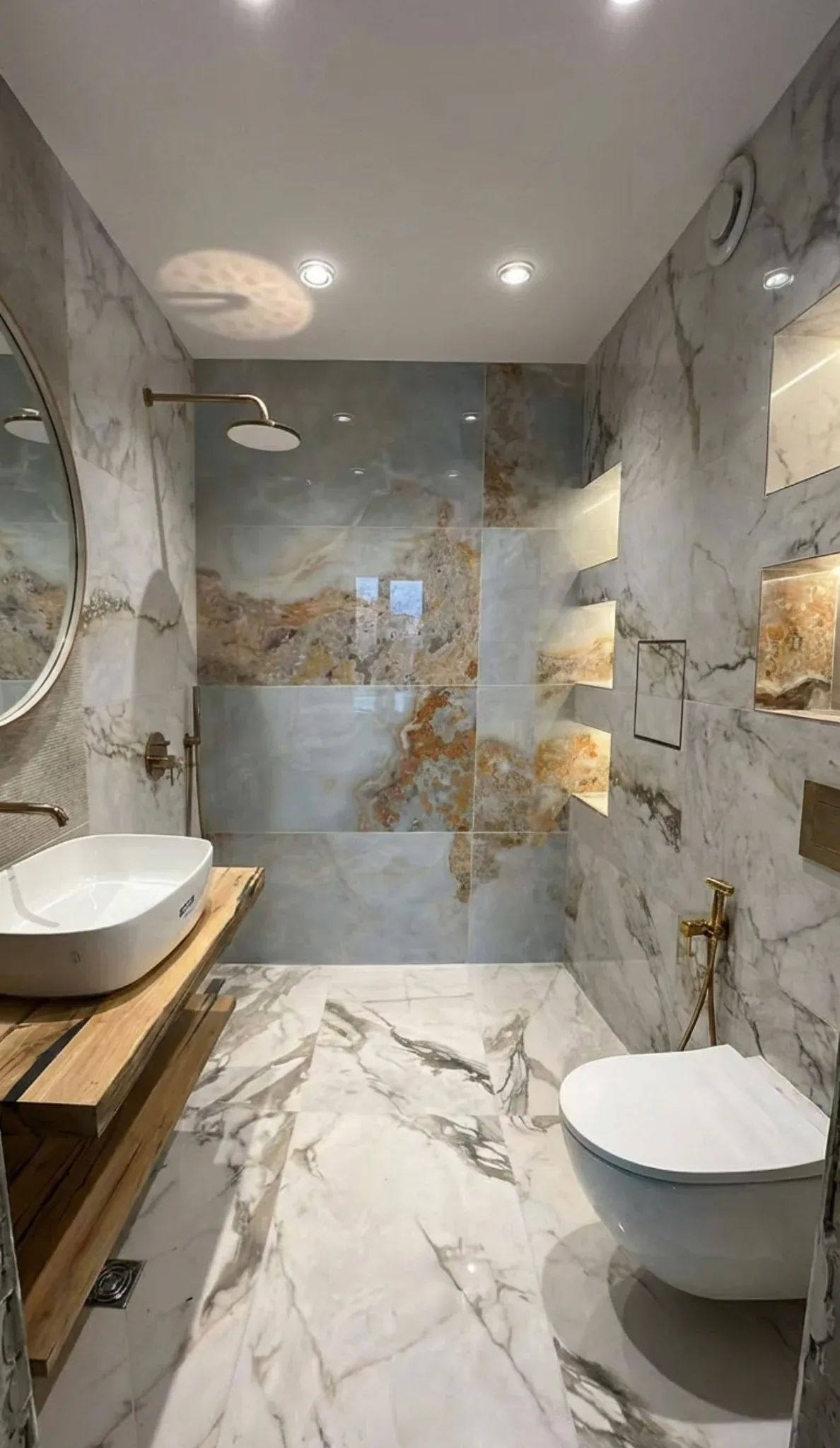 Bathroom after renovation