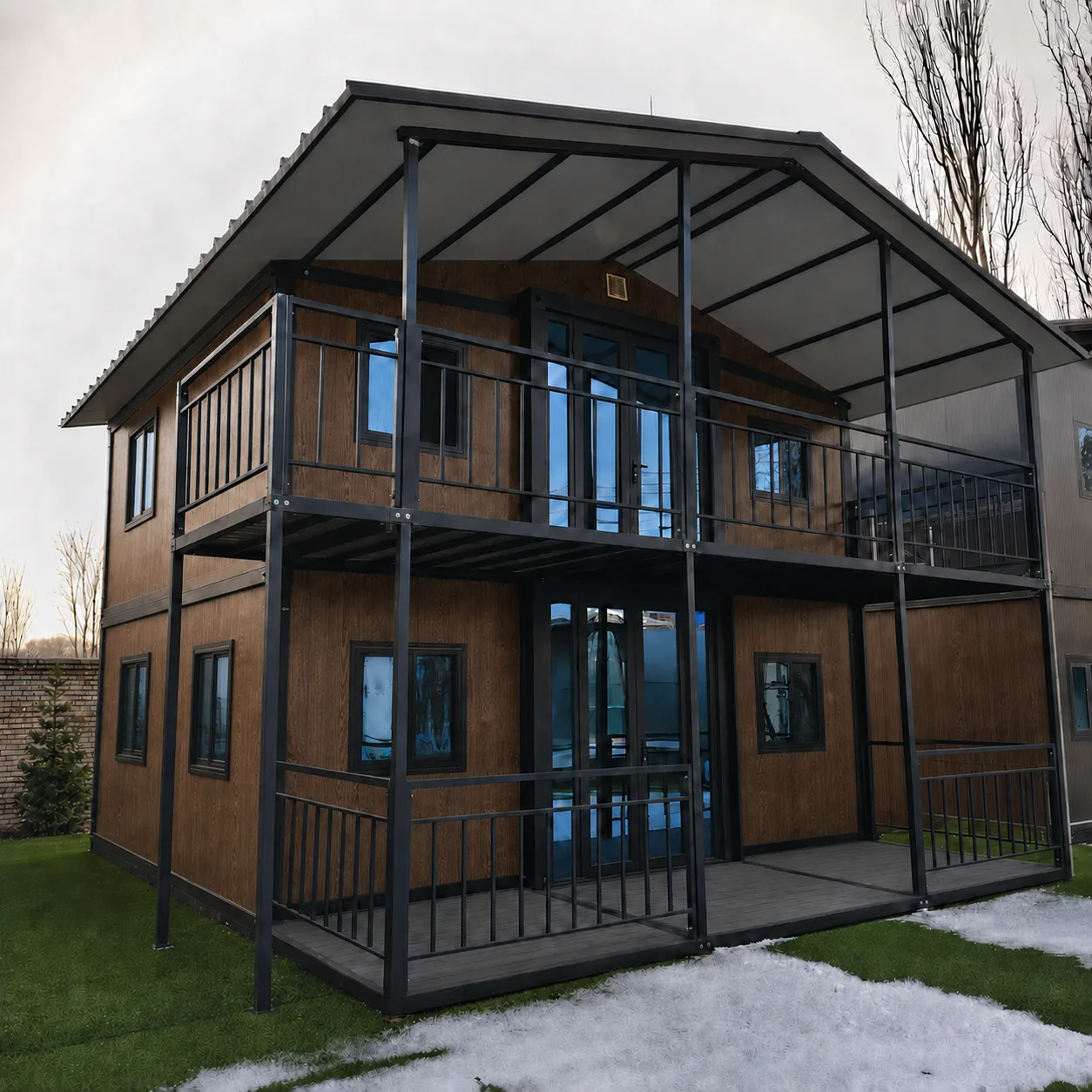 Two-storey expandable house - 74m²