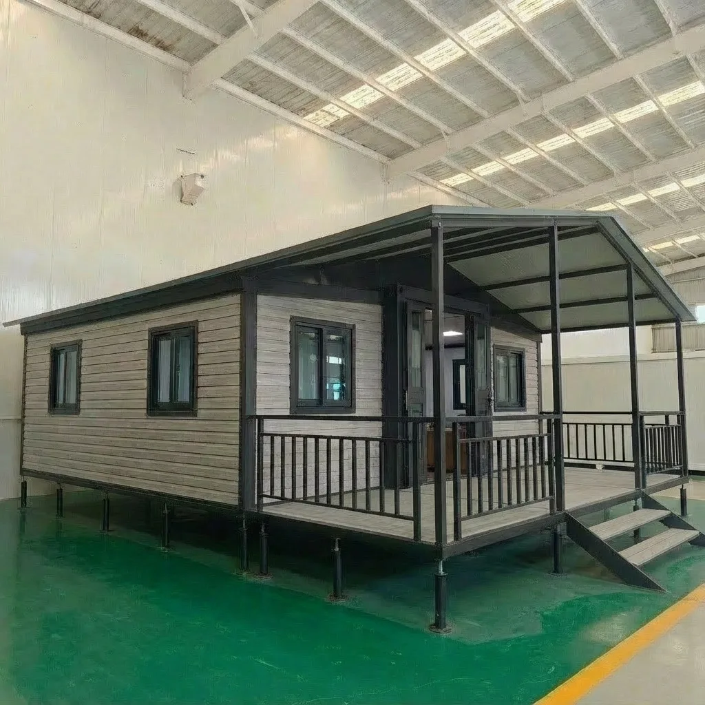 Expandable House – 37 m² with balcony and a double roof