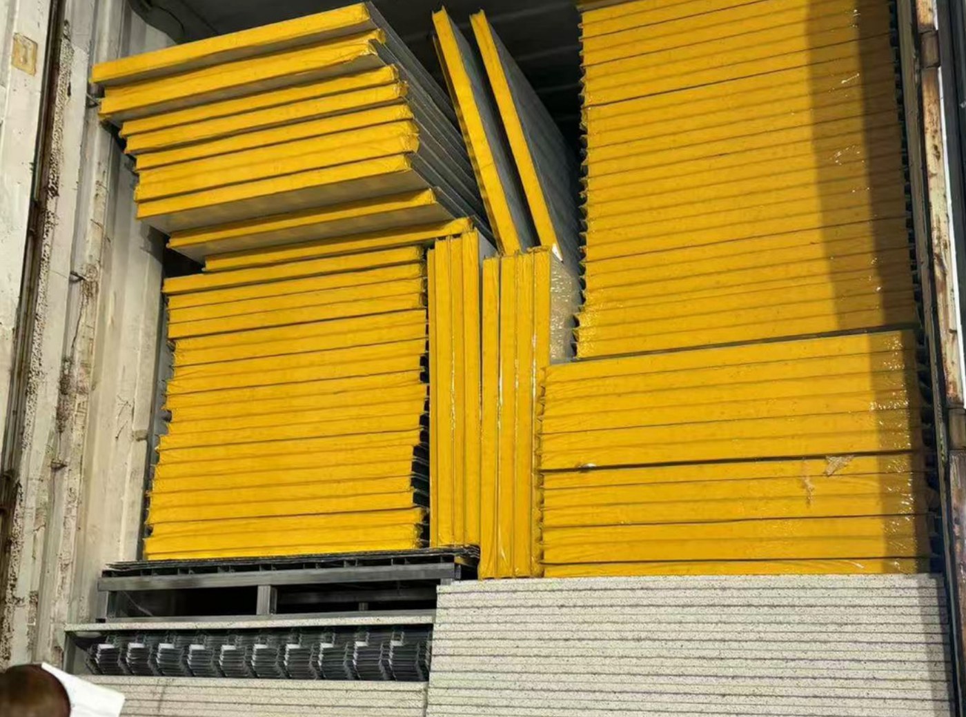Shipment prepared for dispatch